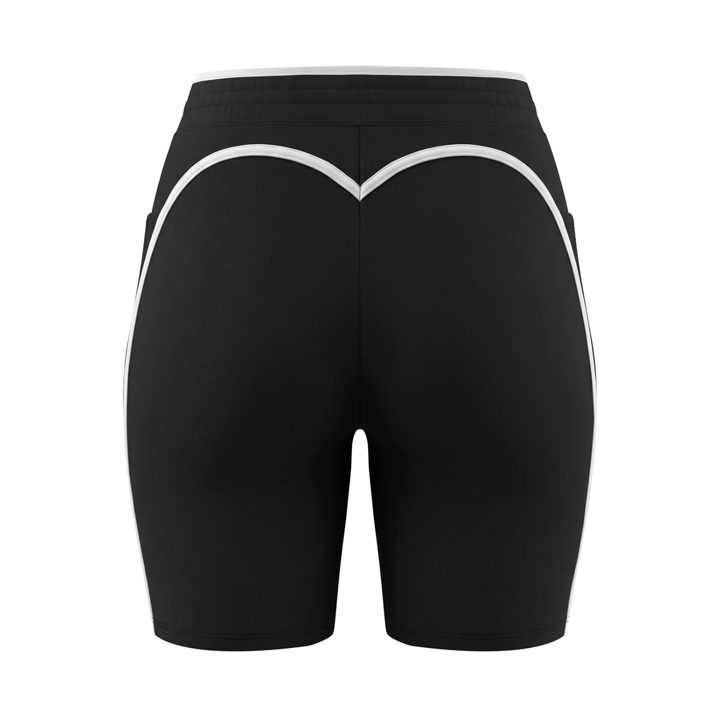 A.MP A Scale High Rise Performance Shorts — side view