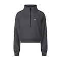 A.MP - A Scale Cropped Half-Zip Sweatshirt