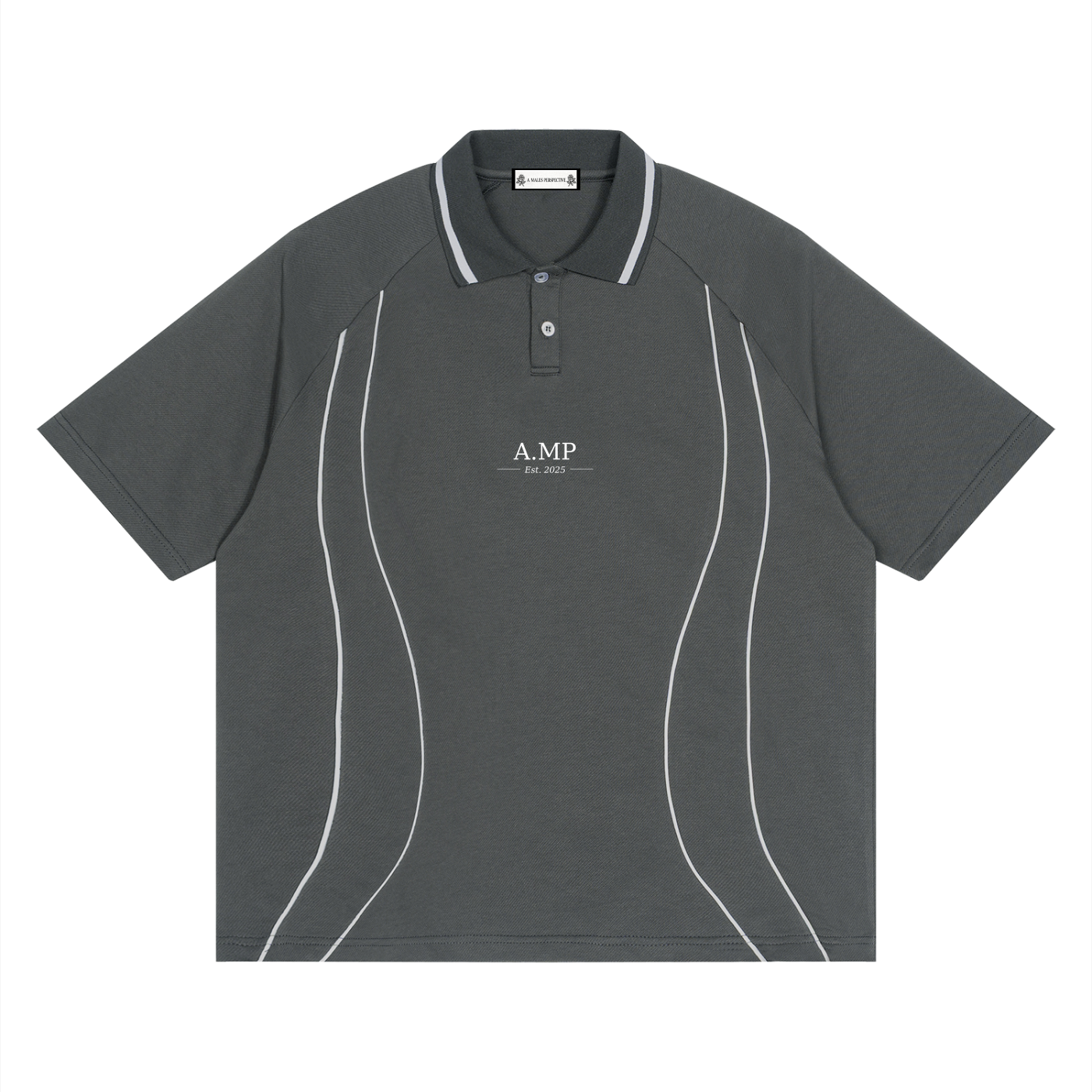 A.MP - Vision Piping Polo Shirt
