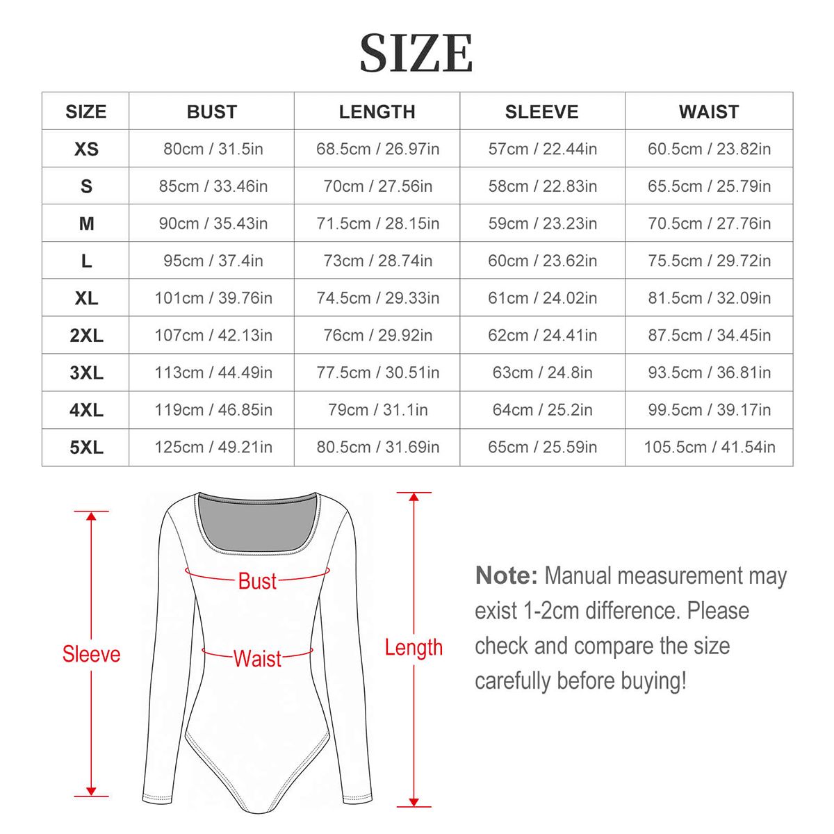 A.MP women's square neck long sleeve bodysuit