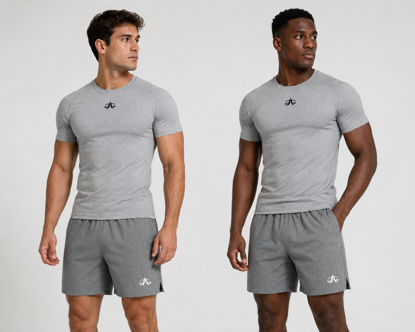 A.MP - Men’s Loose Fit Elastic Waist Shorts