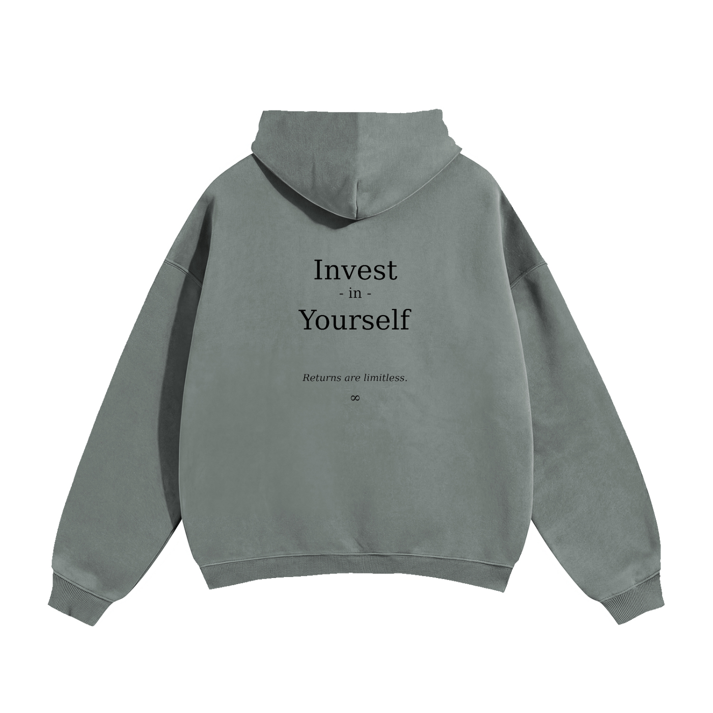 A.MP Oversized Fleeced Hoodie | Premium Heavyweight Unisex Streetwear | Invest In Yourself