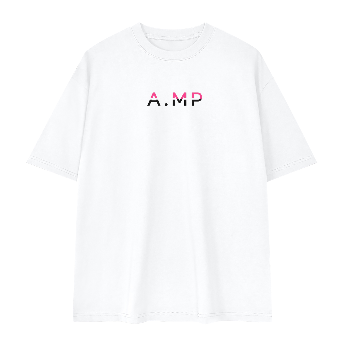 A.MP - Split Tone Drop Shoulder Tee
