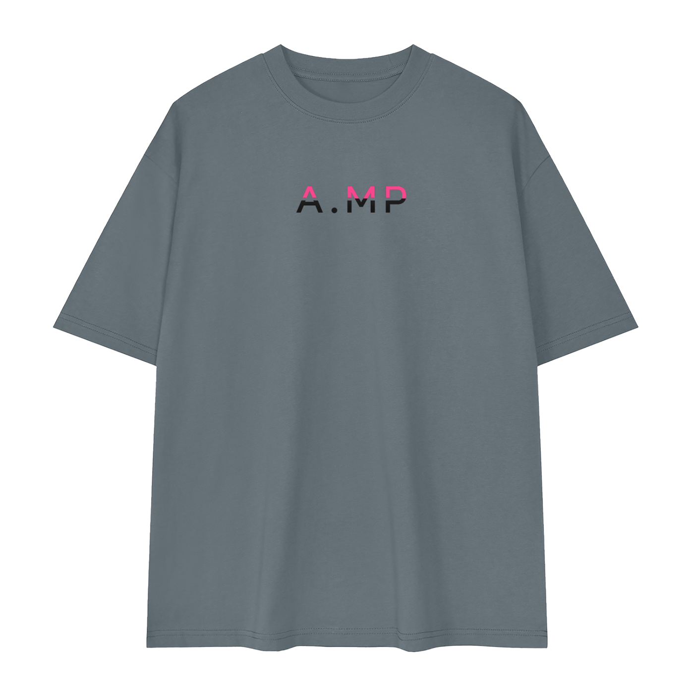 A.MP - Split Tone Drop Shoulder Tee