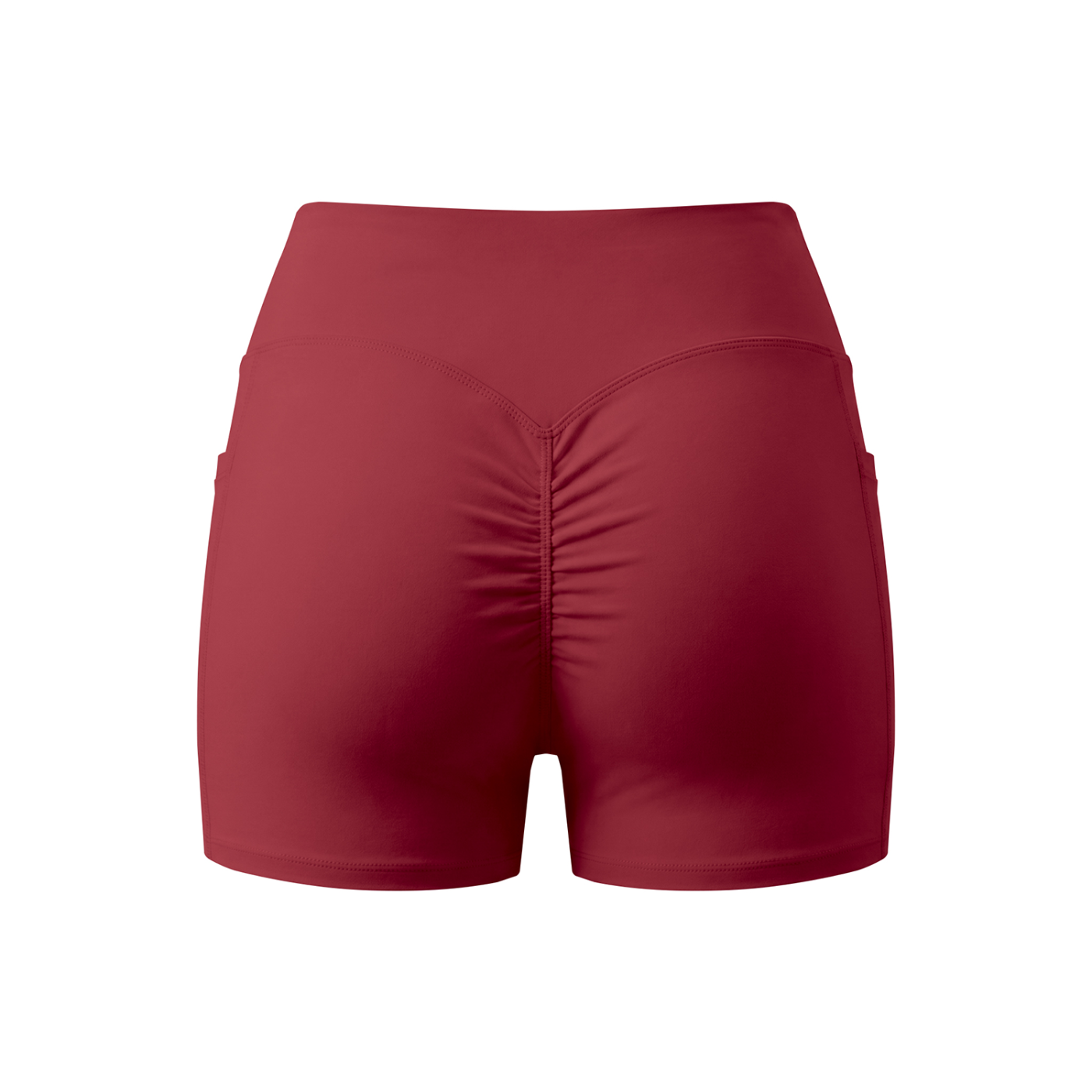 A.MP - A Scale Women’s High Rise Pocket Yoga Shorts