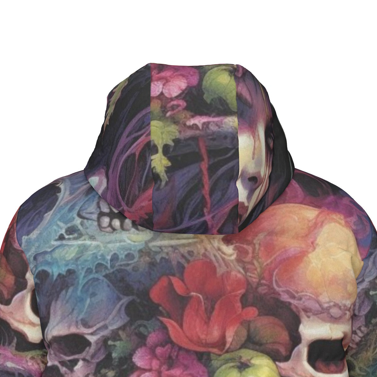 All-Over Print Unisex Long Down Jacket