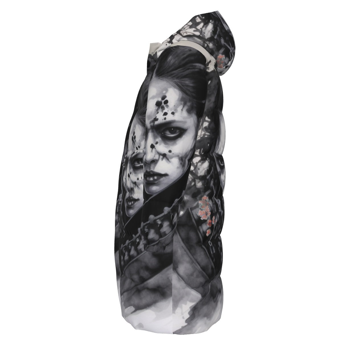 All-Over Print Unisex Long Down Jacket