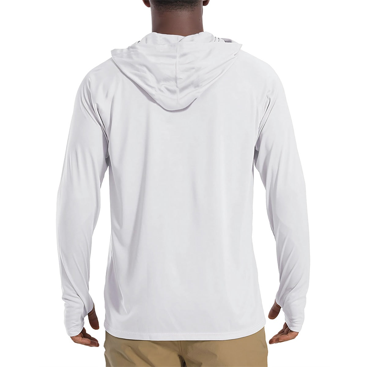 A.MP - Men's Sunscreen  Sports Hoodie With Thumb Holes