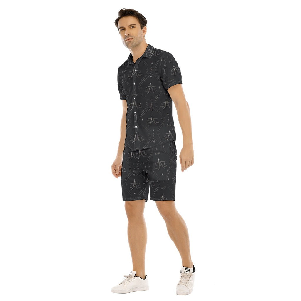A.MP - Noir Resort Shirt & Shorts Set