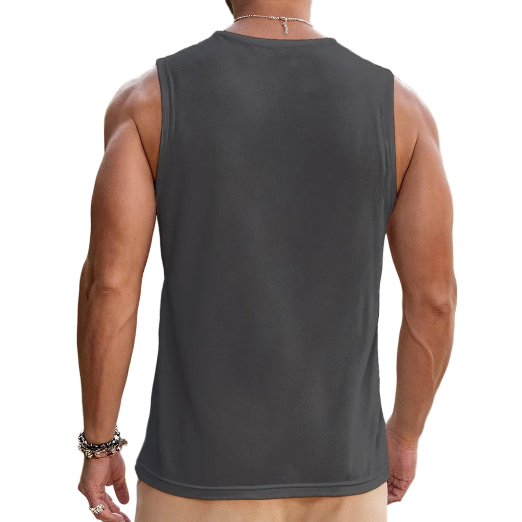 A.MP - Men's Drawstring Tank Top