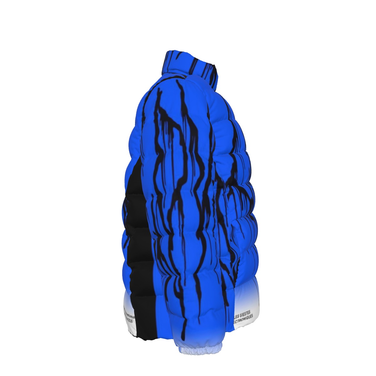 All-Over Print Unisex Stand collar slim down jacket