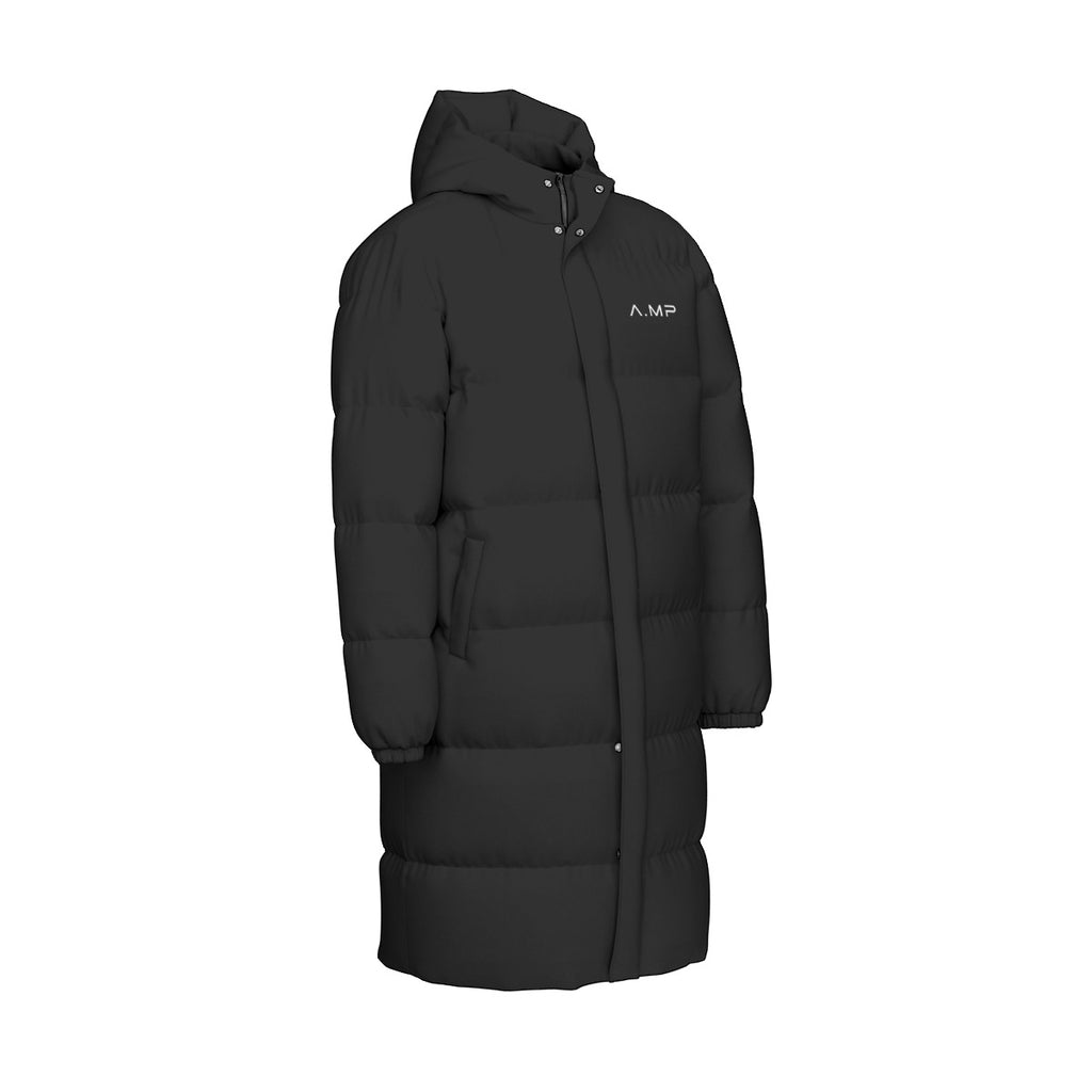 All-Over Print Unisex Long Down Jacket