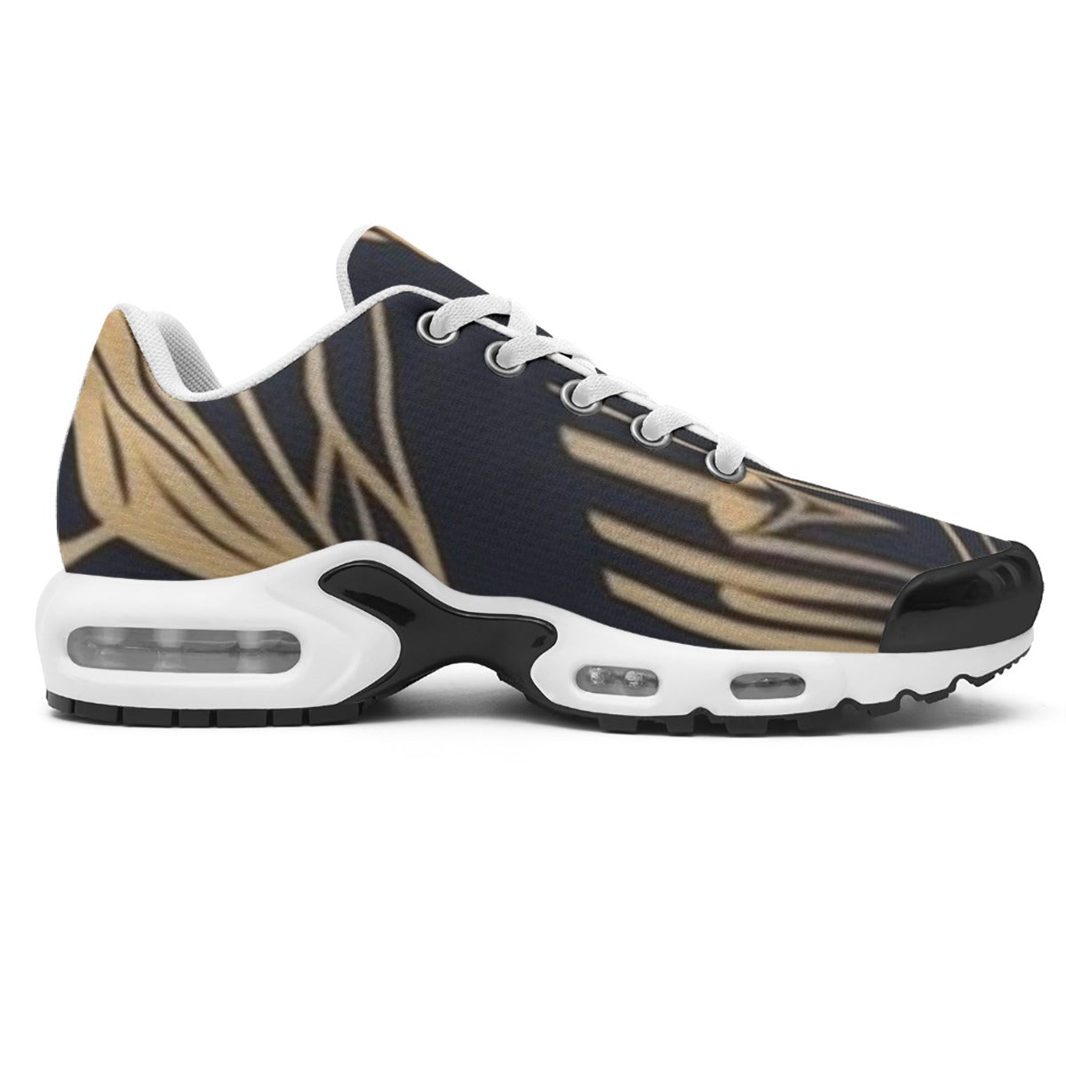 A.MP Men's Air Cushion Sports Shoes – Navy, sole detail