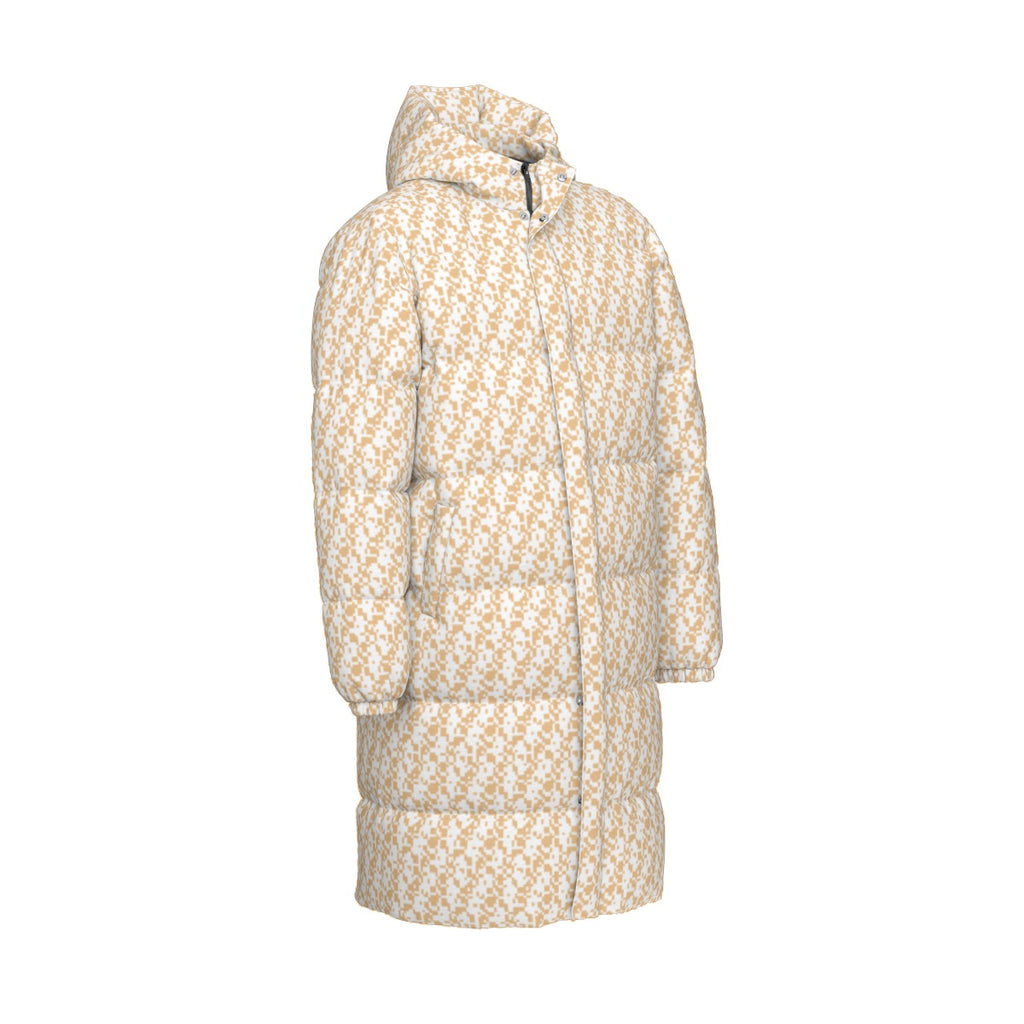 All-Over Print Unisex Long Down Jacket