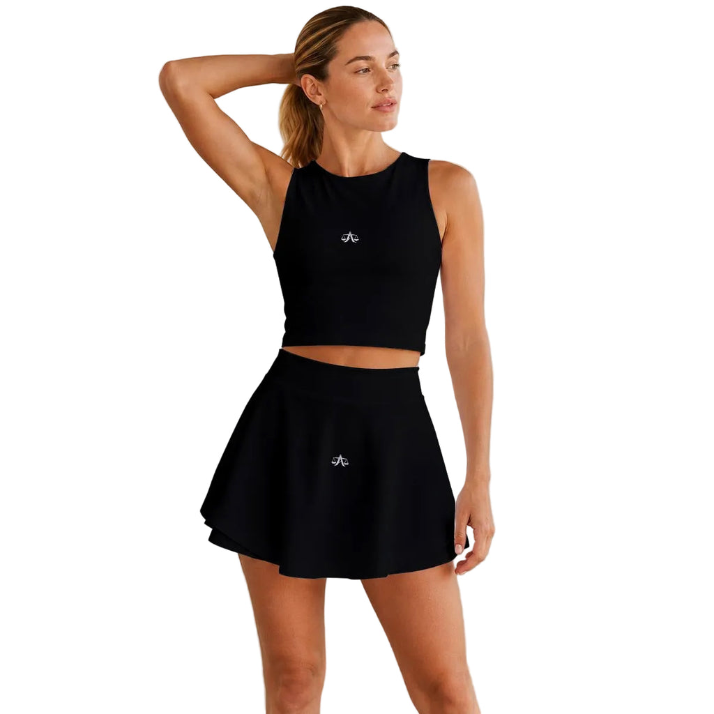 A.MP Women's Triple-Layer Vest Skirt Set – lifestyle shot