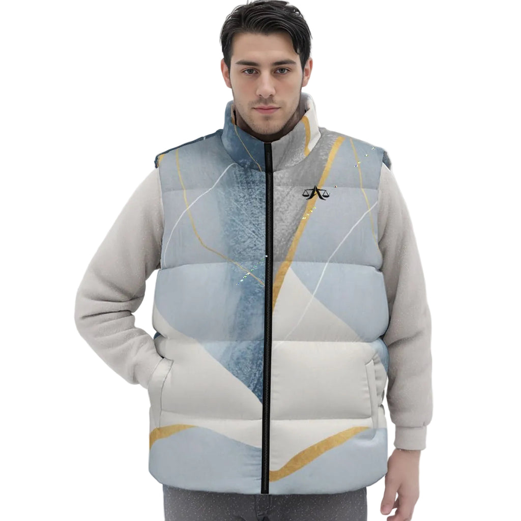 A.MP Invest In Yourself Unisex Puffer Gilet — 90% down vest, front view