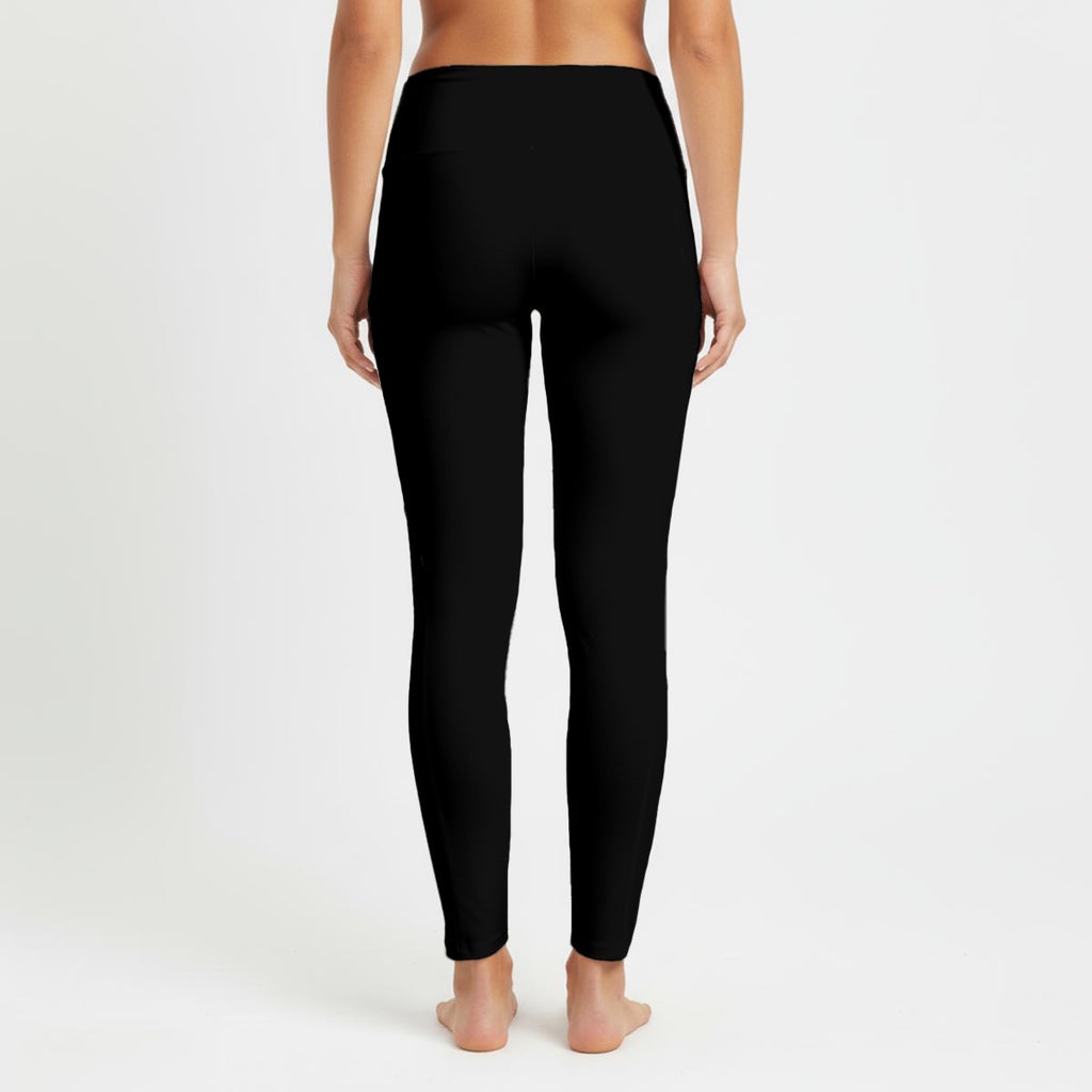 A.MP - Women's High Waist Leggings With Side Pocket