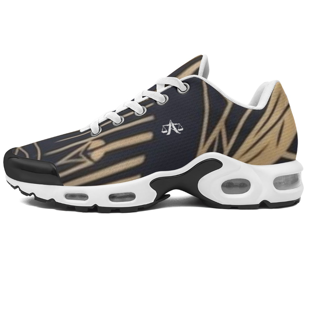 A.MP Men's Air Cushion Sports Shoes – Navy, front view