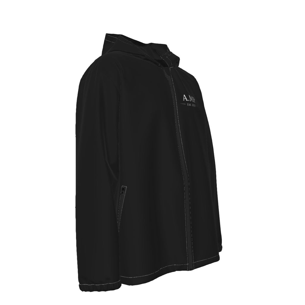 A.MP - Men's Hooded Zipper Windproof Jacket