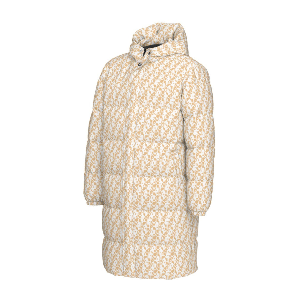 All-Over Print Unisex Long Down Jacket