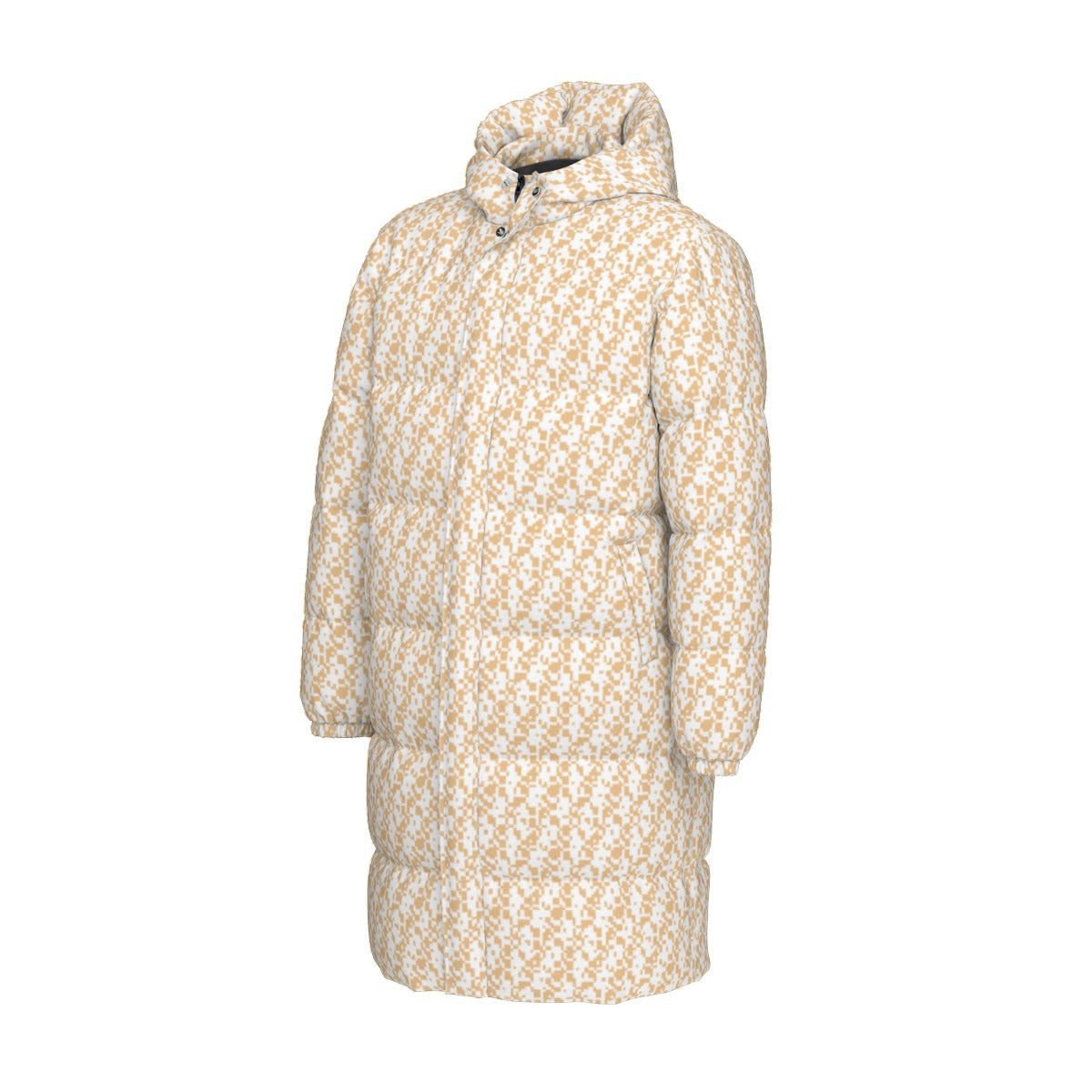 All-Over Print Unisex Long Down Jacket