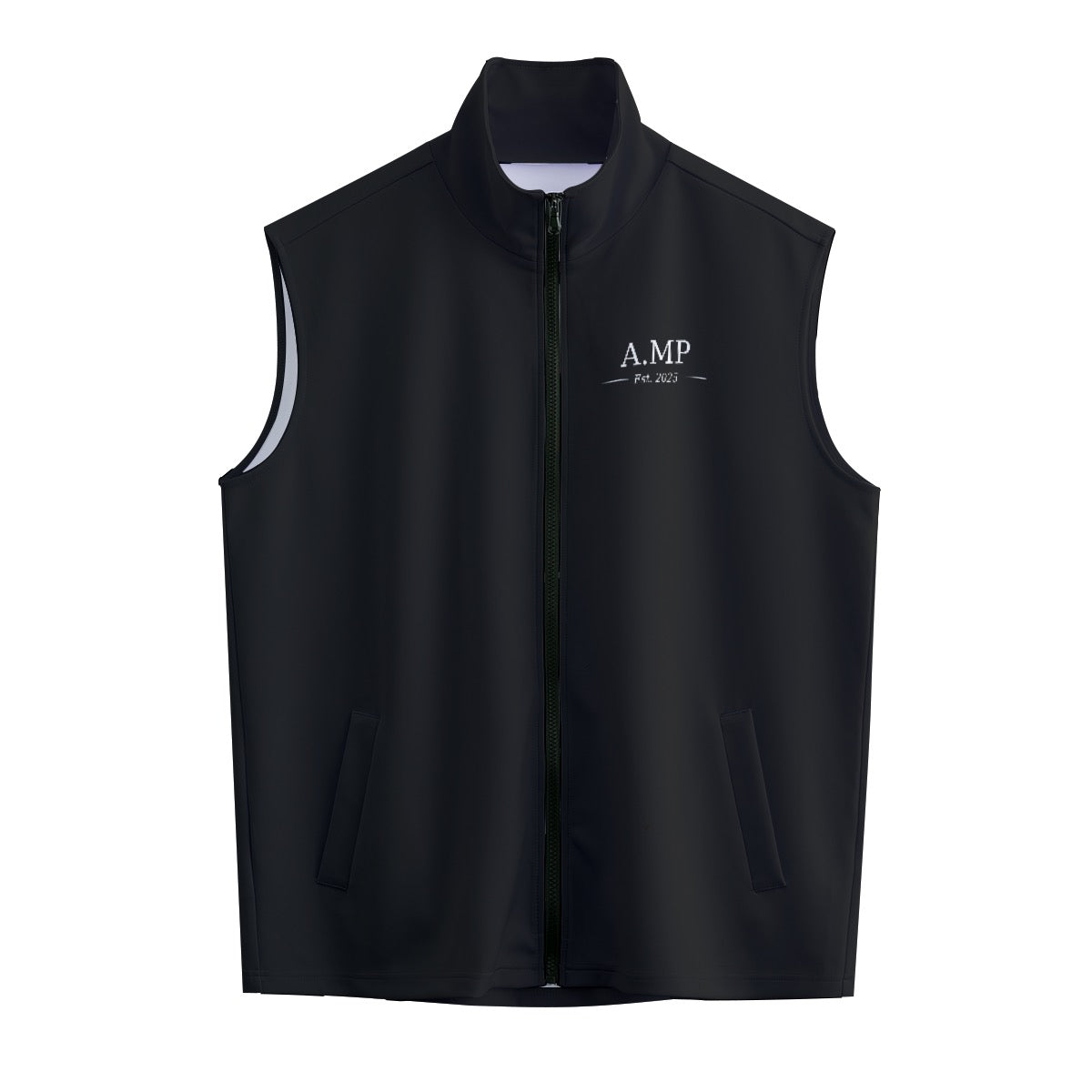 A.MP - Men's Stand-up Collar Vest
