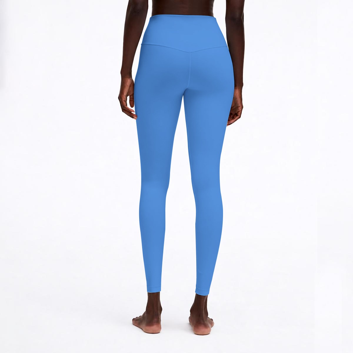A.MP Women's High-Waisted Print Leggings (Design 2) – side view