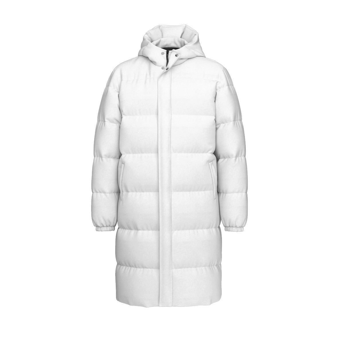 All-Over Print Unisex Long Down Jacket