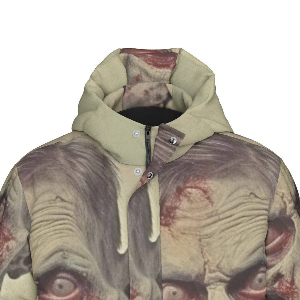 All-Over Print Unisex Long Down Jacket