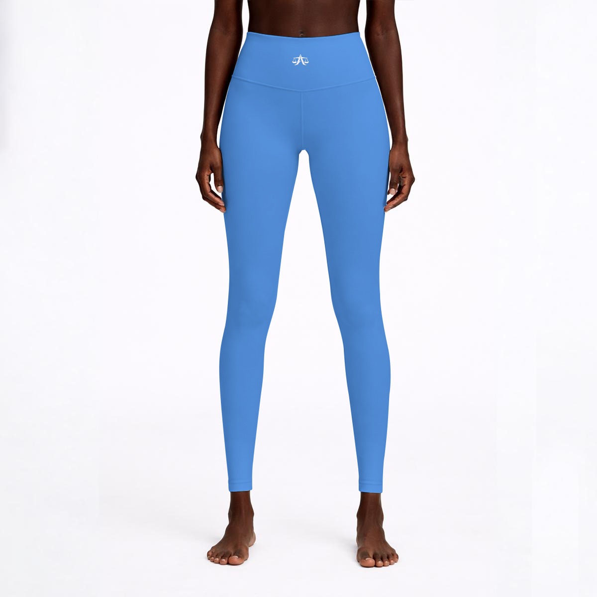 A.MP Women's High-Waisted Print Leggings (Design 2) – front view