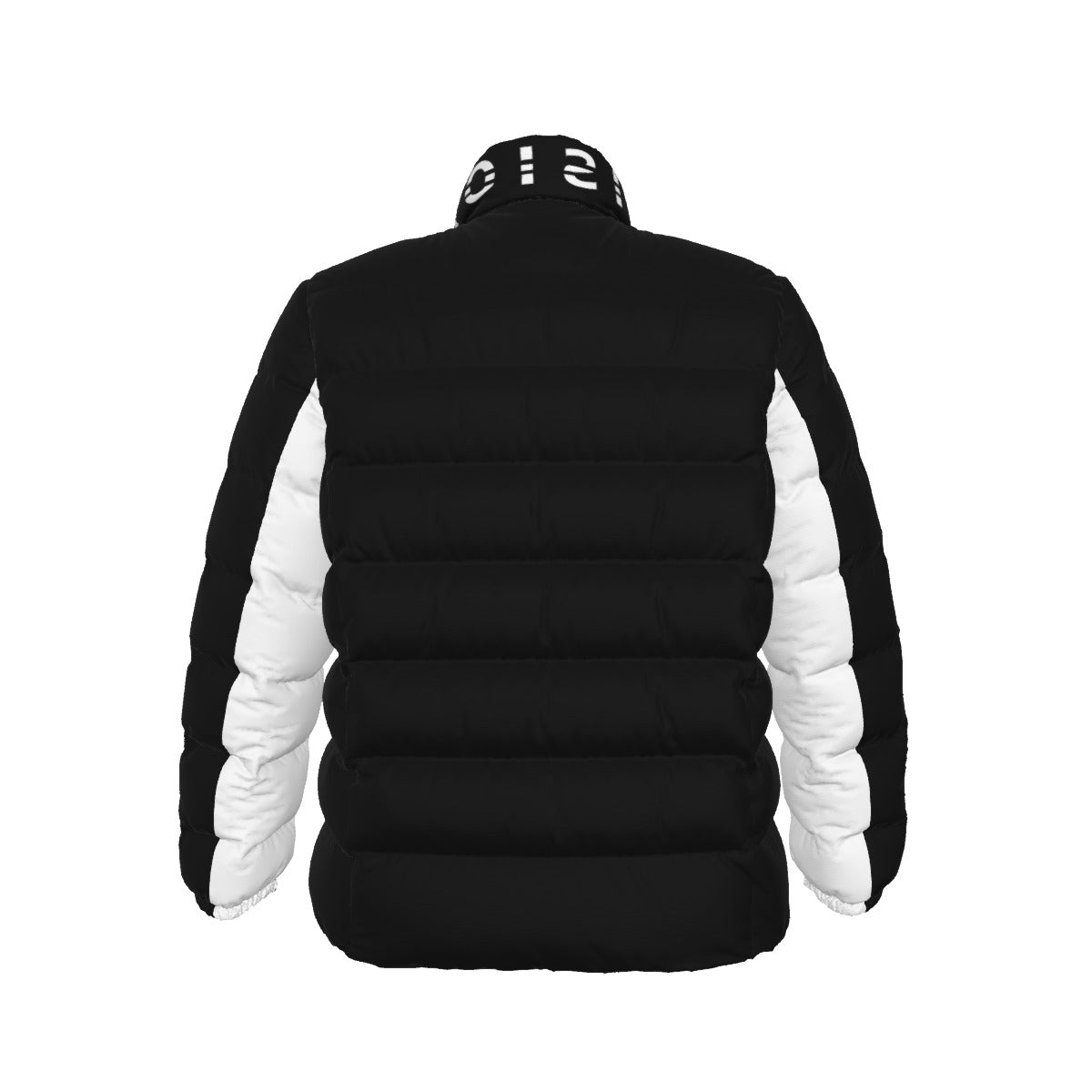 All-Over Print Unisex Stand collar slim down jacket