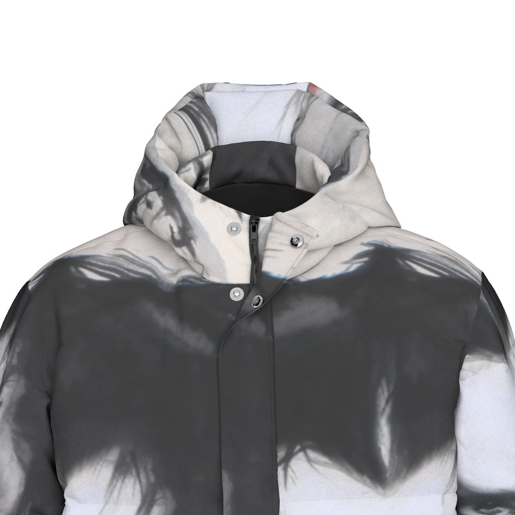 All-Over Print Unisex Long Down Jacket