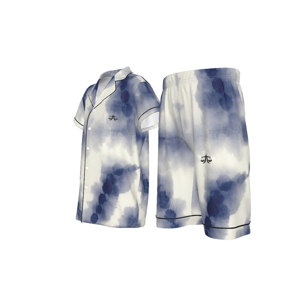 A.MP Kids Silk Short Pajamas — fabric detail