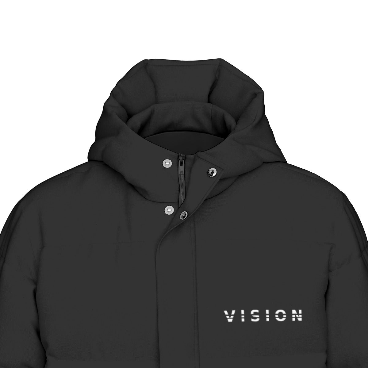 All-Over Print Unisex Long Down Jacket