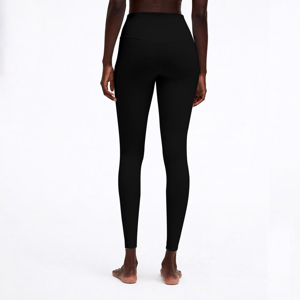 A.MP Women's High-Waisted Print Leggings (Design 3) – side view