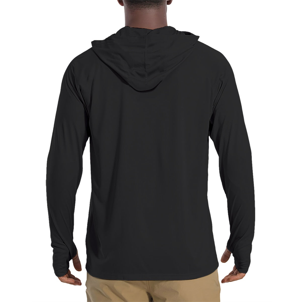 A.MP - Men's Sunscreen  Sports Hoodie With Thumb Holes