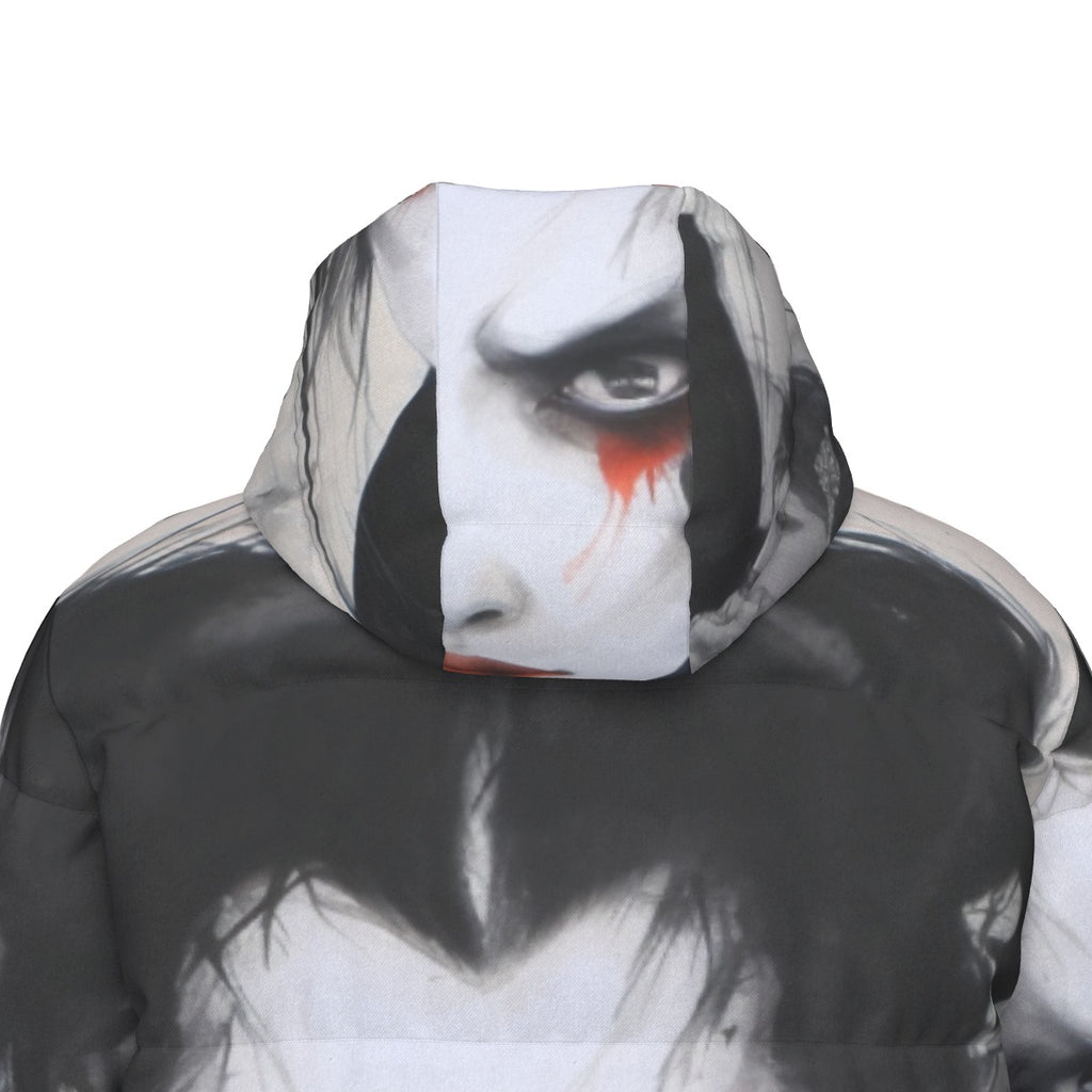 All-Over Print Unisex Long Down Jacket