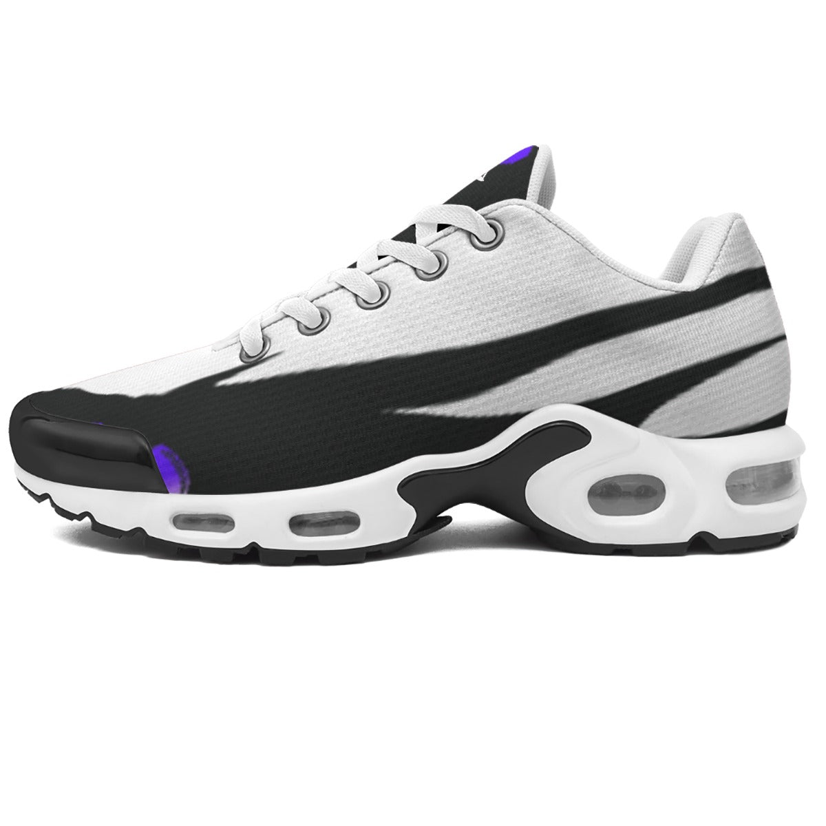 A.MP Men's Air Cushion Sports Shoes – White, front view