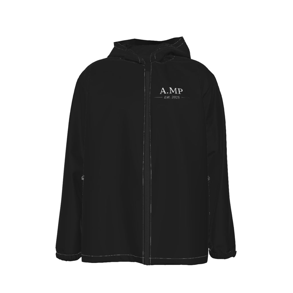A.MP - Men's Hooded Zipper Windproof Jacket