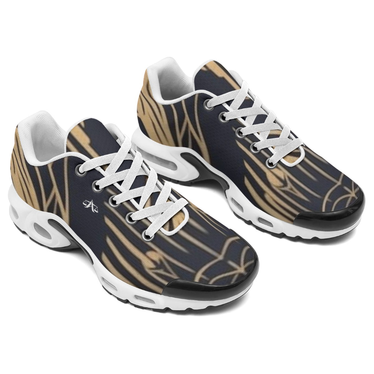 A.MP Men's Air Cushion Sports Shoes – Navy, lifestyle shot