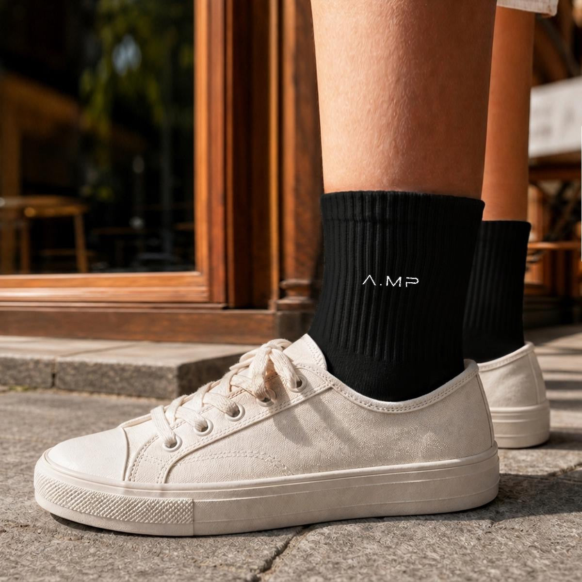 A.MP - Sports Mid-Calf Socks|Cotton