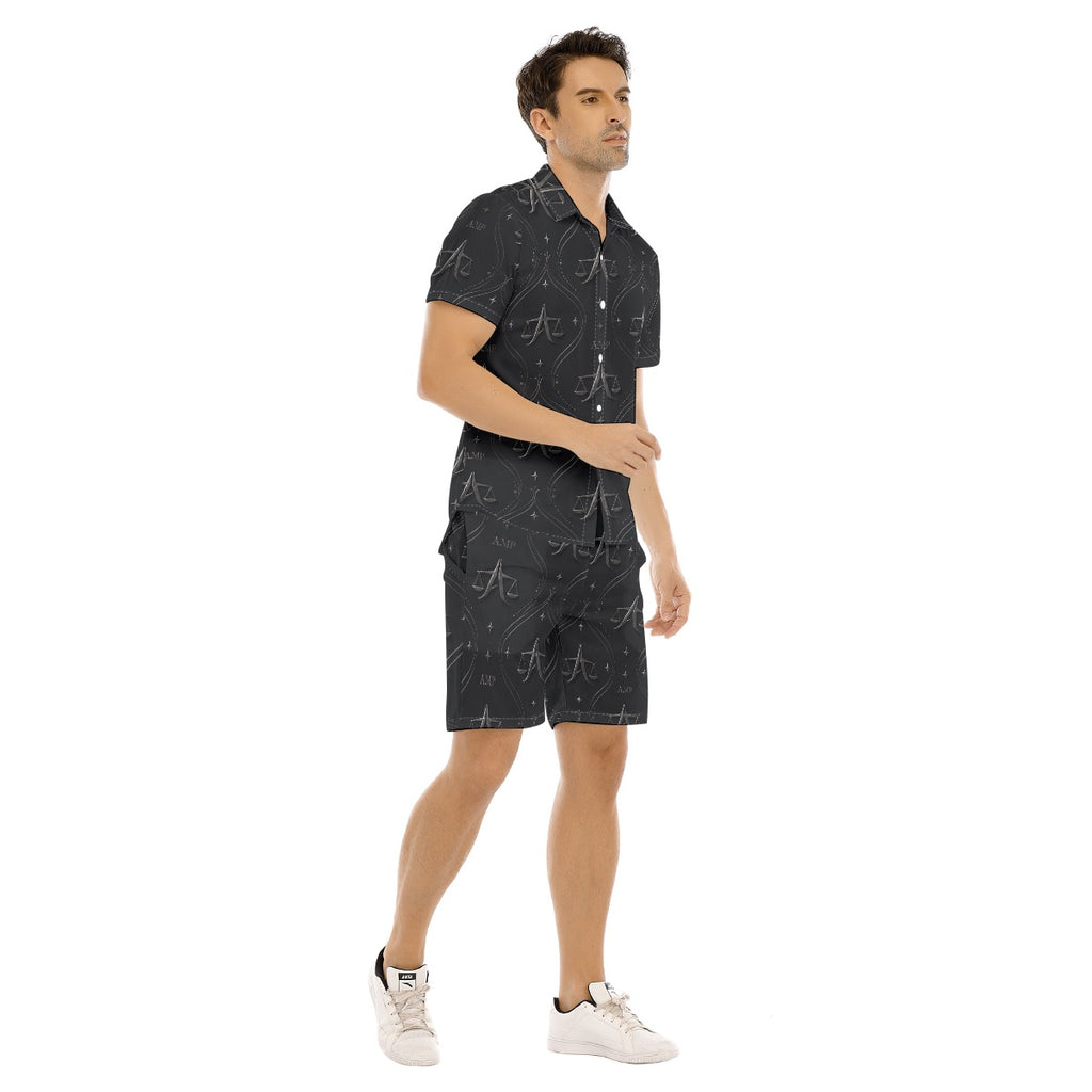 A.MP - Noir Resort Shirt & Shorts Set