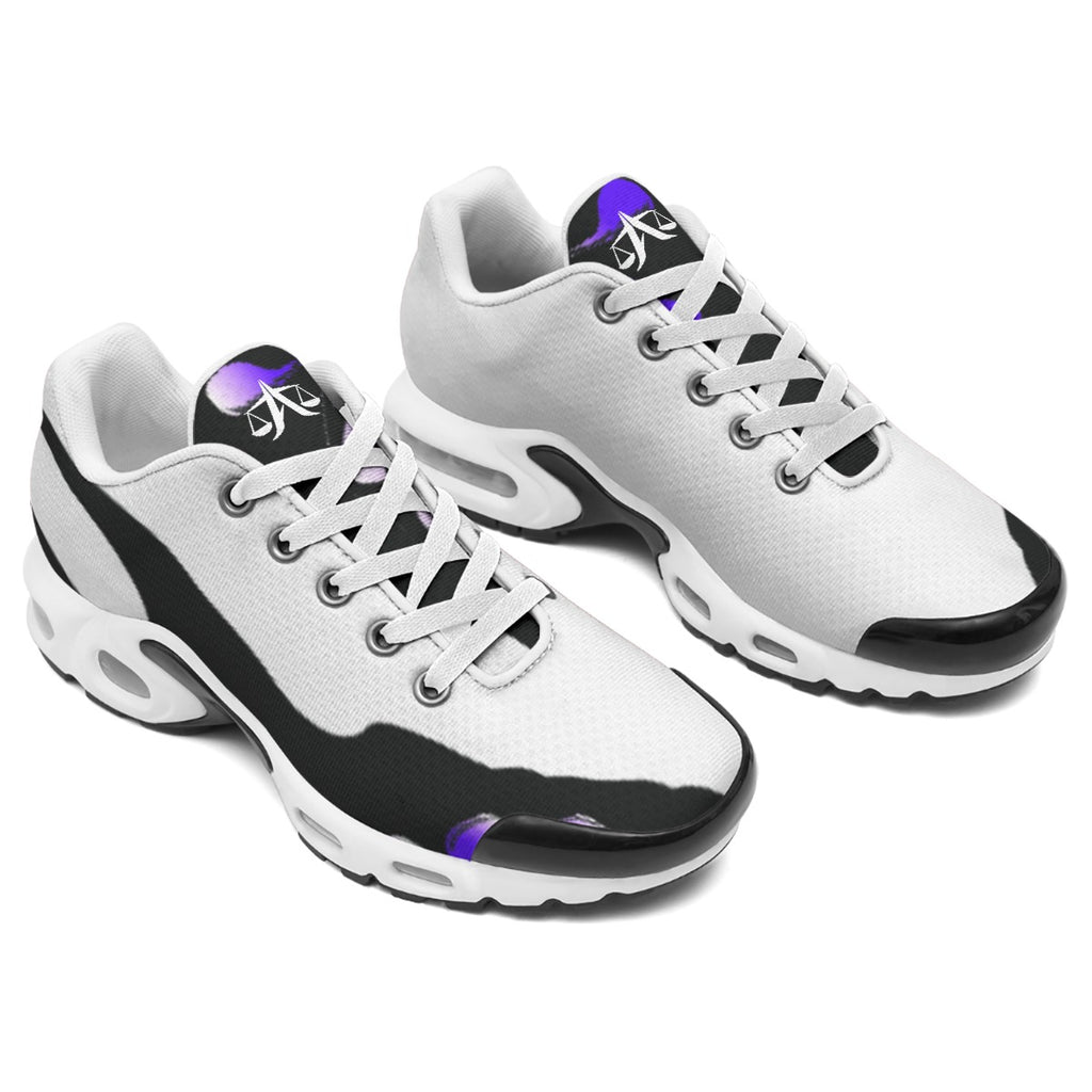 A.MP Men's Air Cushion Sports Shoes – White, side view