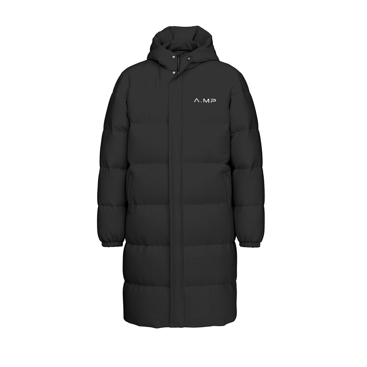 All-Over Print Unisex Long Down Jacket