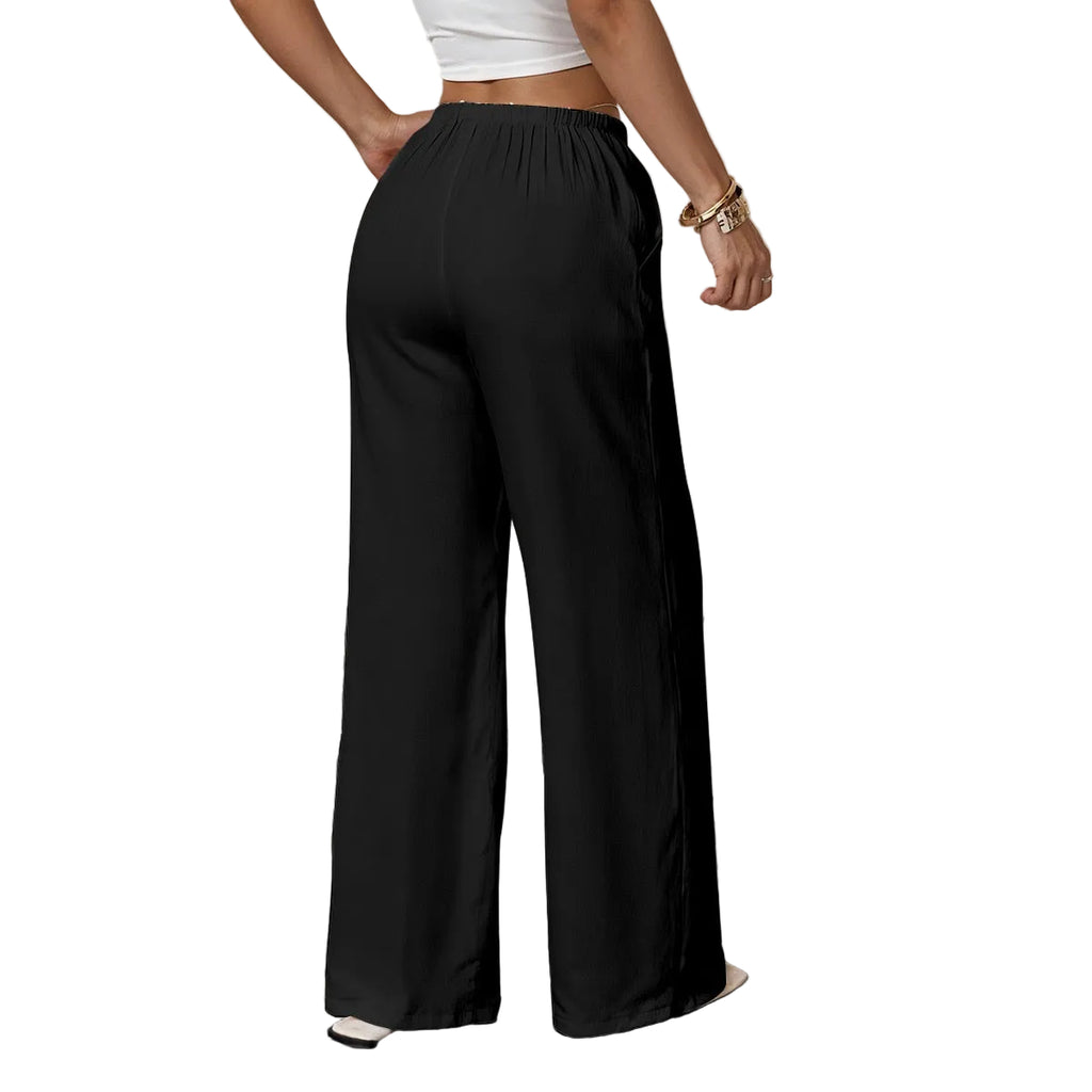 A.MP - Women’s Straight-Leg Casual Pants