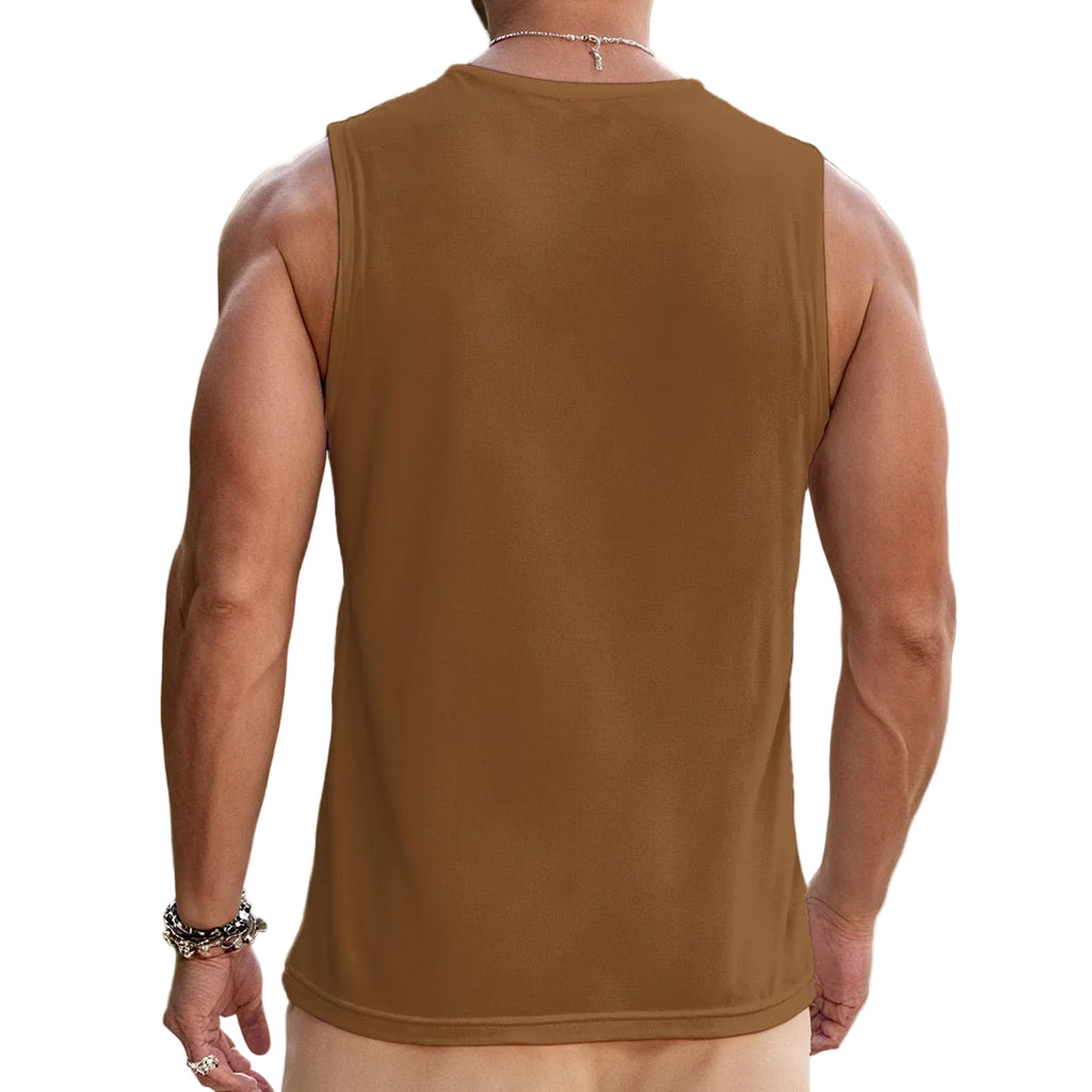 A.MP - Men's Drawstring Tank Top