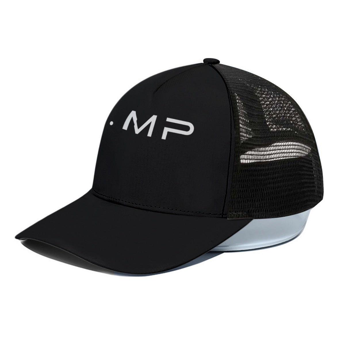 A.MP - Trucker Hat With Black Half-mesh