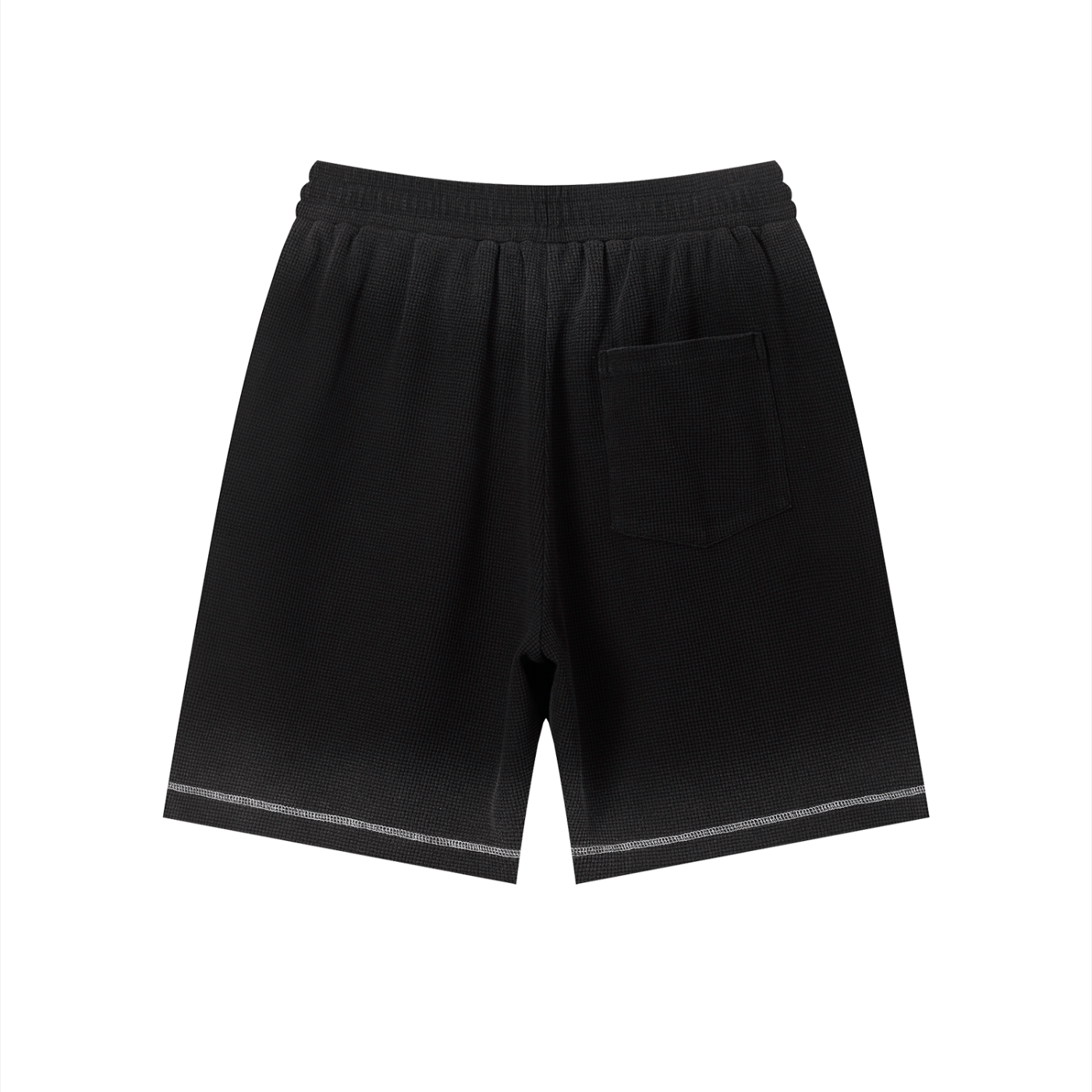 A.MP - Waffle Raw Hem Shorts