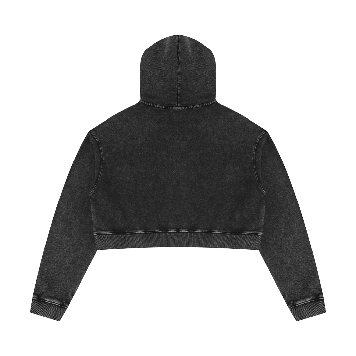 A.MP A Scale Washed Cropped Hoodie — colour option