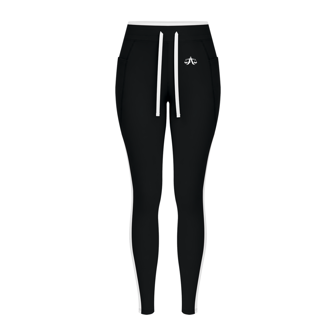 A.MP Women's A Scale Performance Leggings — fit detail